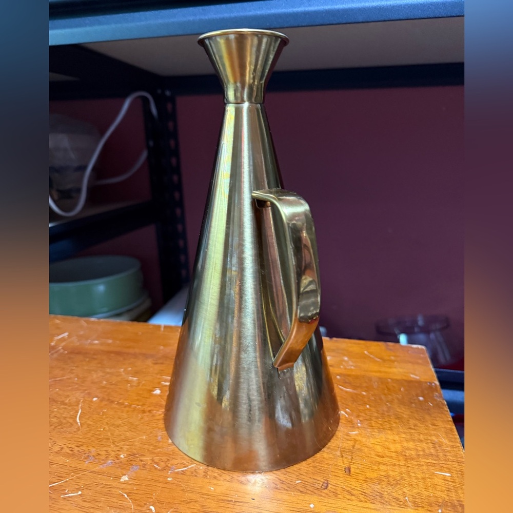 Bloomingville Gold Stainless Steel Oil Cruet Kitchen